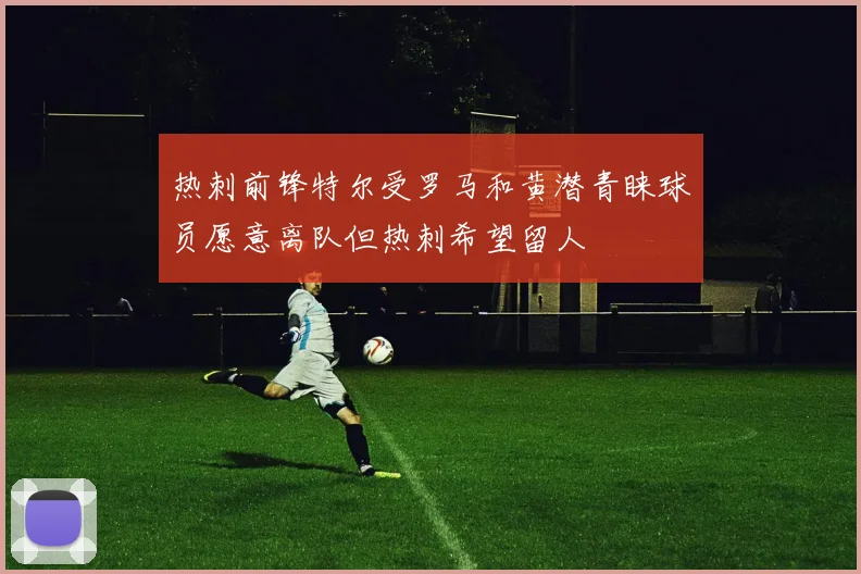 热刺前锋特尔受罗马和黄潜青睐球员愿意离队但热刺希望留人